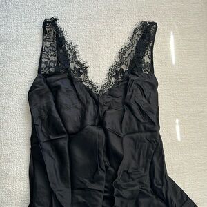 Ginia silk and lace chemise size 14